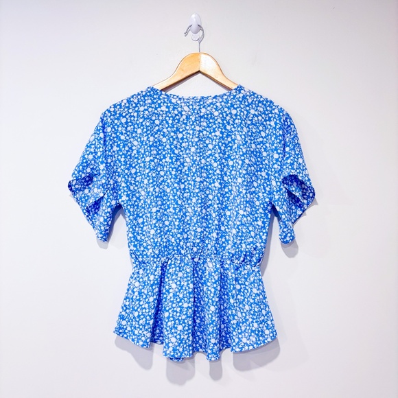 SIENNA SKY Blue flow floral top - Picture 6 of 6